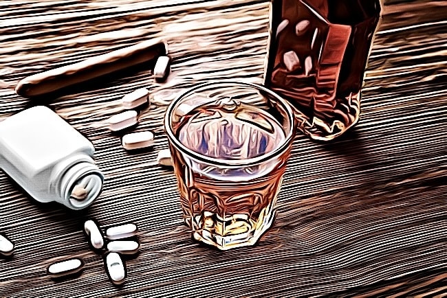 trazodone and alcohol